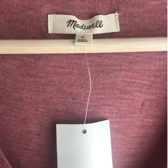 Madewell Pink Jersey Tank Dress Medium - Picture 10 of 10